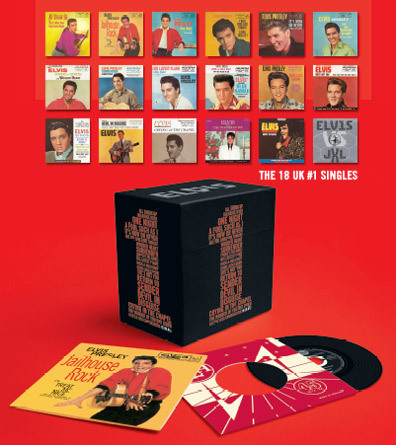 CD - Elvis Presley - 18 UK No 1s Complete Box (Lacrado/USA)