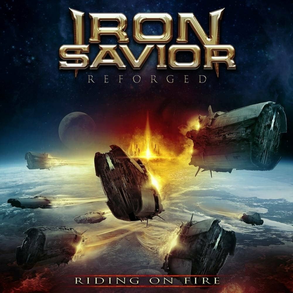 CD - Iron Savior - Reforged - Riding On Fire (Duplo/Lacrado)