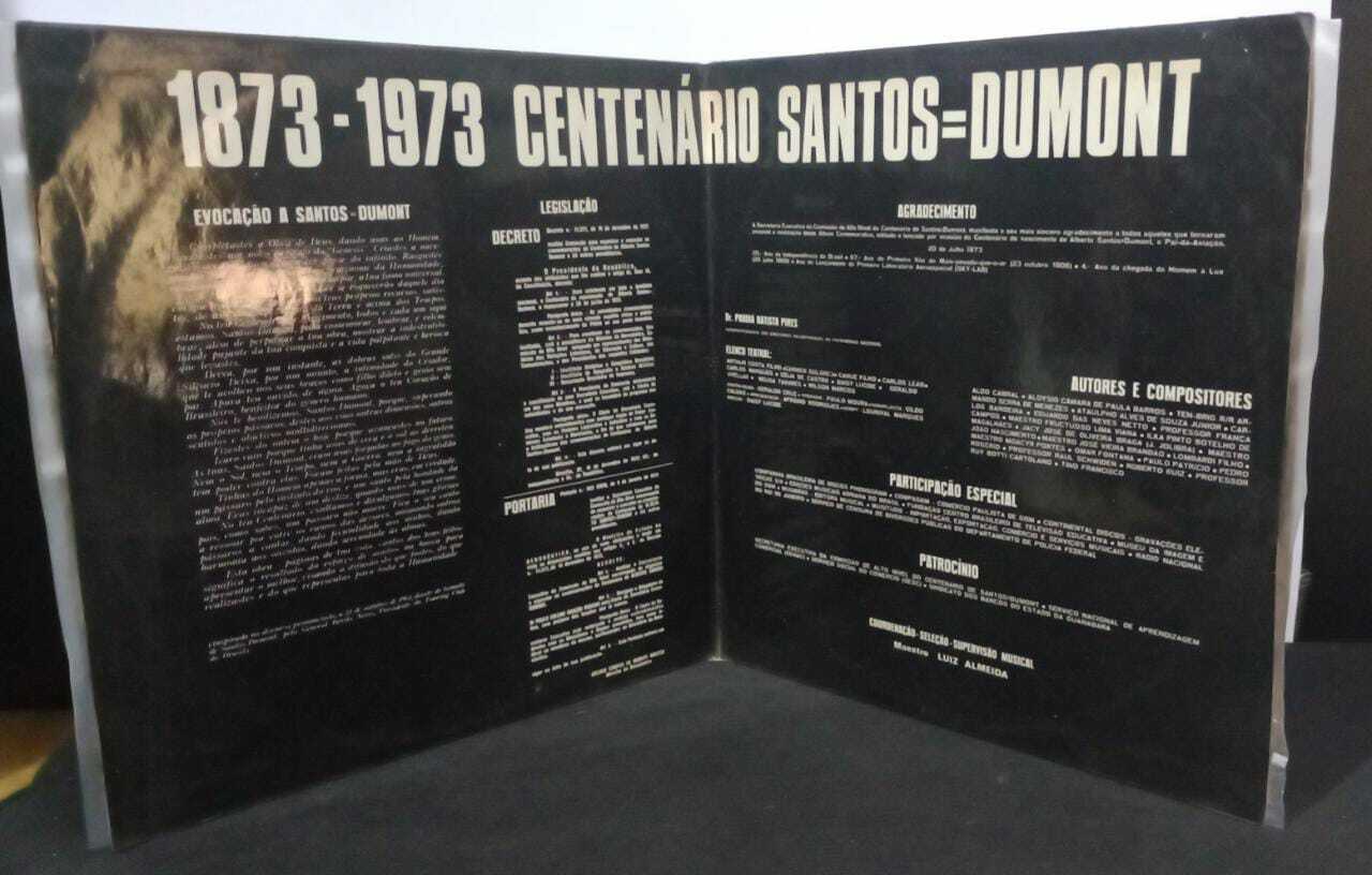 Vinil - Centenario Alberto Santos Dumont (duplo)