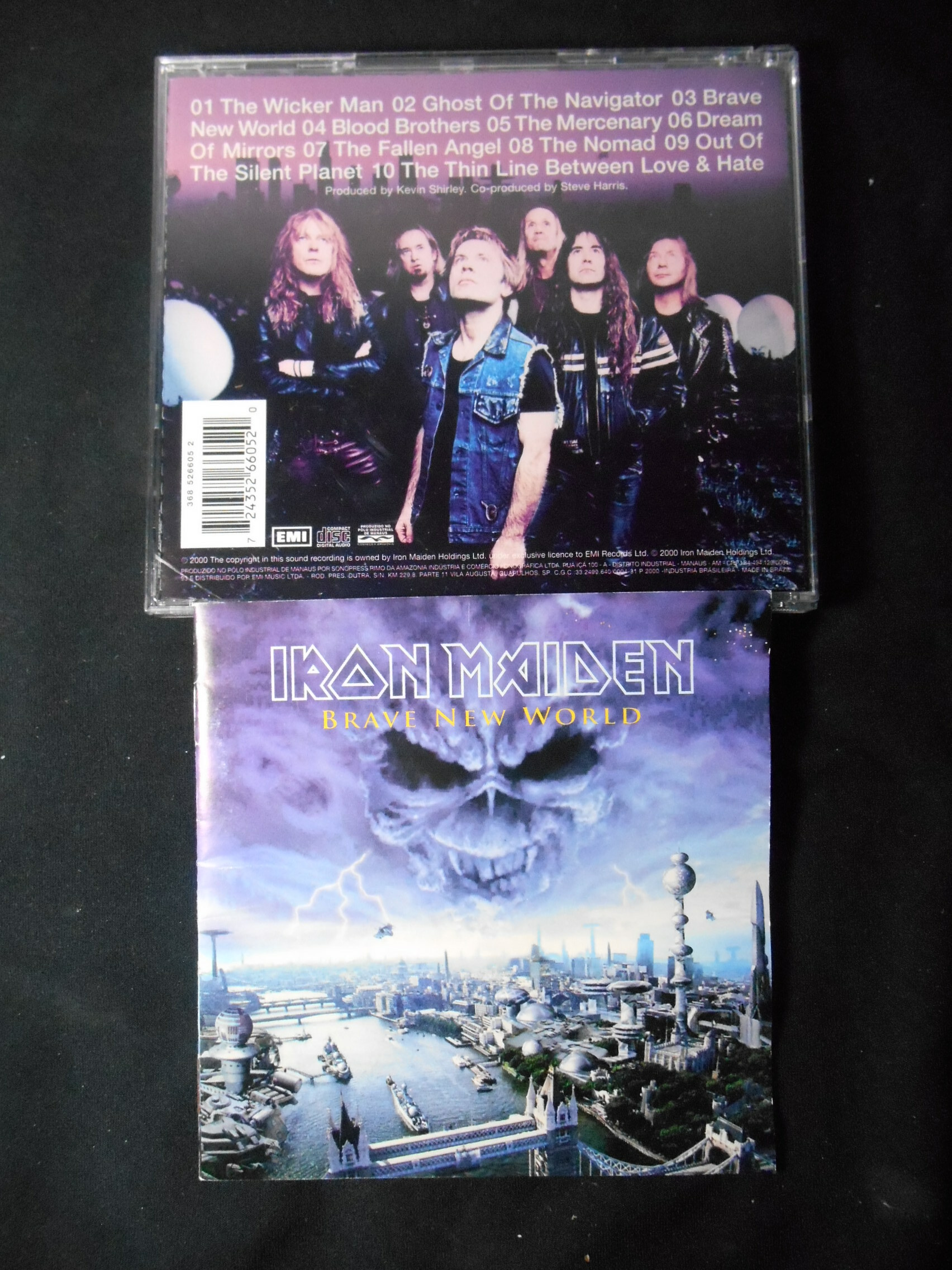 CD - Iron Maiden - Brave New World (Acrilico)