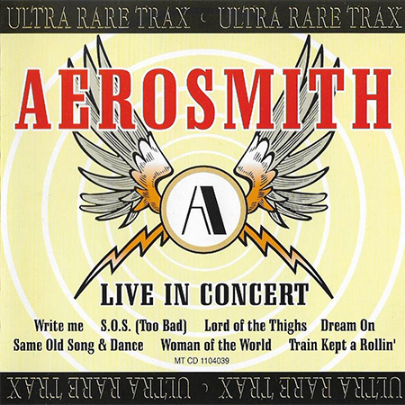 CD - Aerosmith - Live In Concert