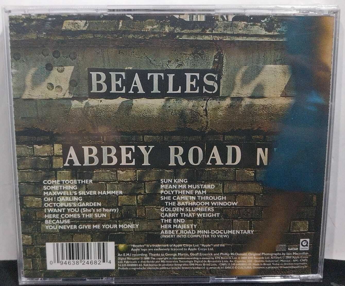 CD - Beatles the - Abbey Road (Lacrado)