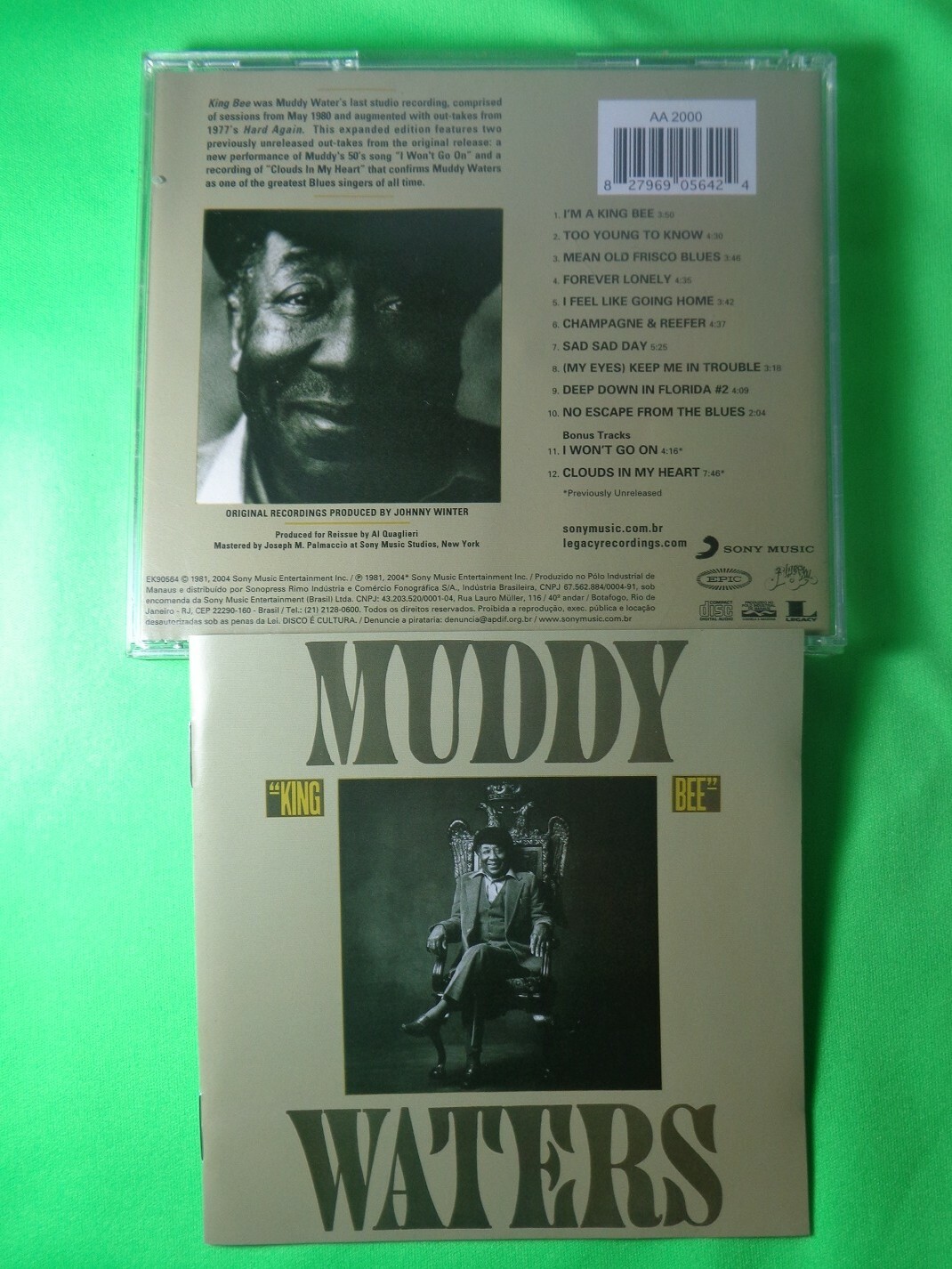 CD - Muddy Waters - King Bee