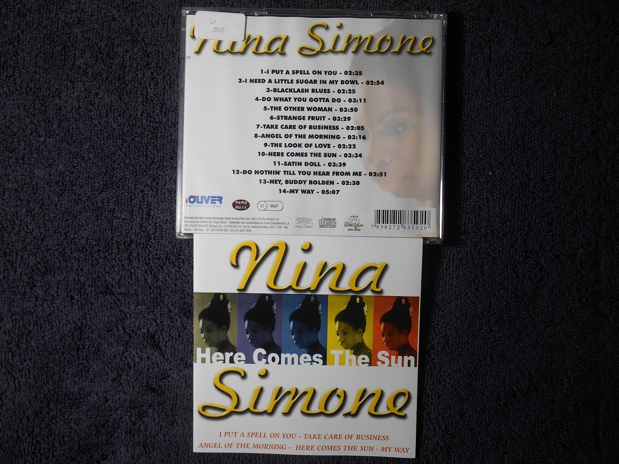CD - Nina Simone - Here Comes the Sun