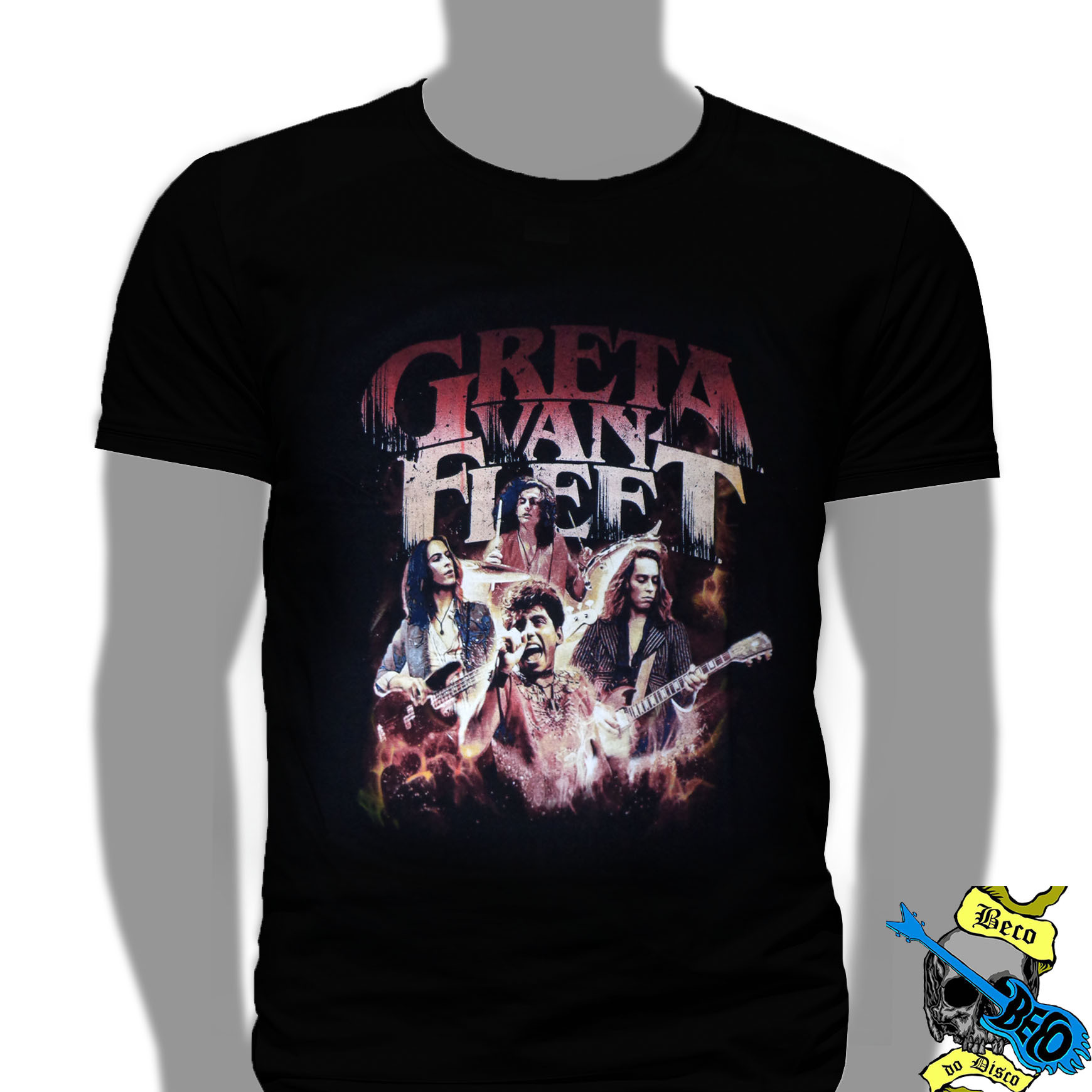 Camiseta - Greta Van Fleet - mk001
