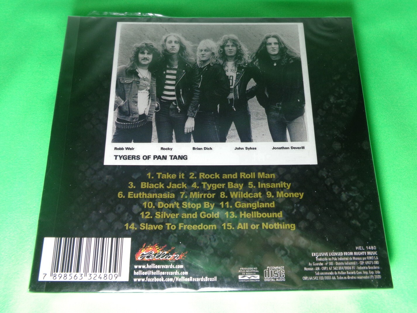 CD - Tygers of Pan Tang - Hellbound Spellbound Live 1981 (Slipcase)