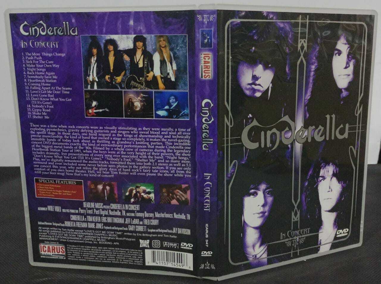 DVD - Cinderella - In Concert (Imp)