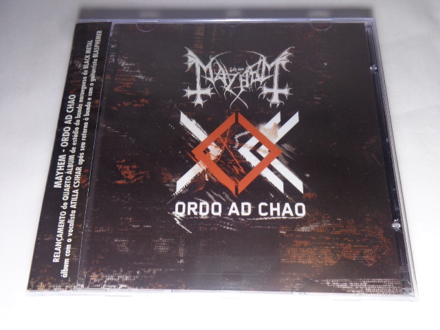 CD - Mayhem - Ordo ad Chao (Lacrado)