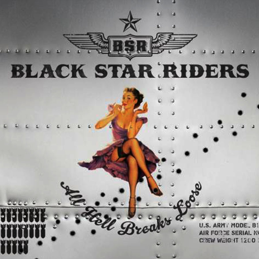 CD - Black Star Riders - All Hell Breaks Loose (Lacrado/Paper Sleeve)
