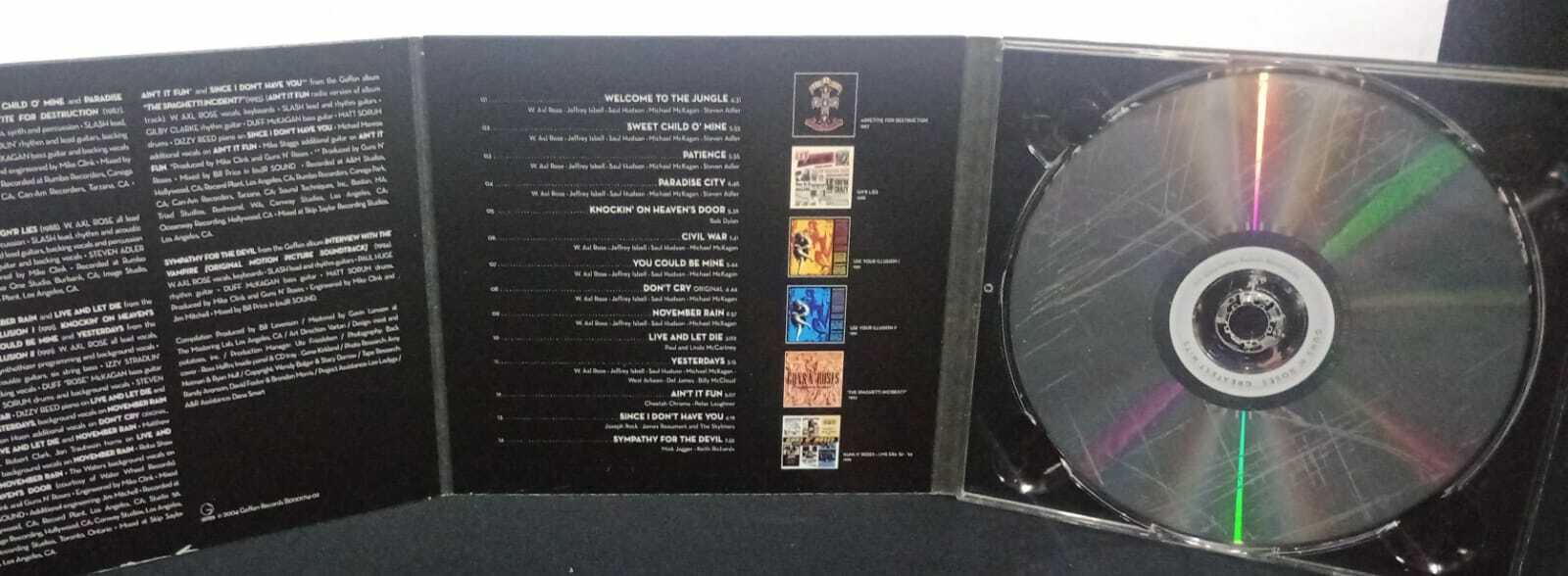 CD - Guns and Roses - Greatest Hits (USA)