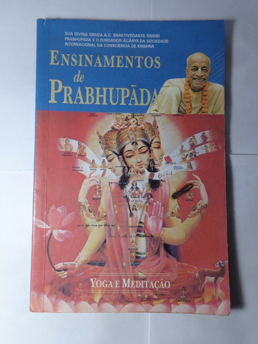 Livro - Ensinamentos de Prabhupada - Yoga e Meditação