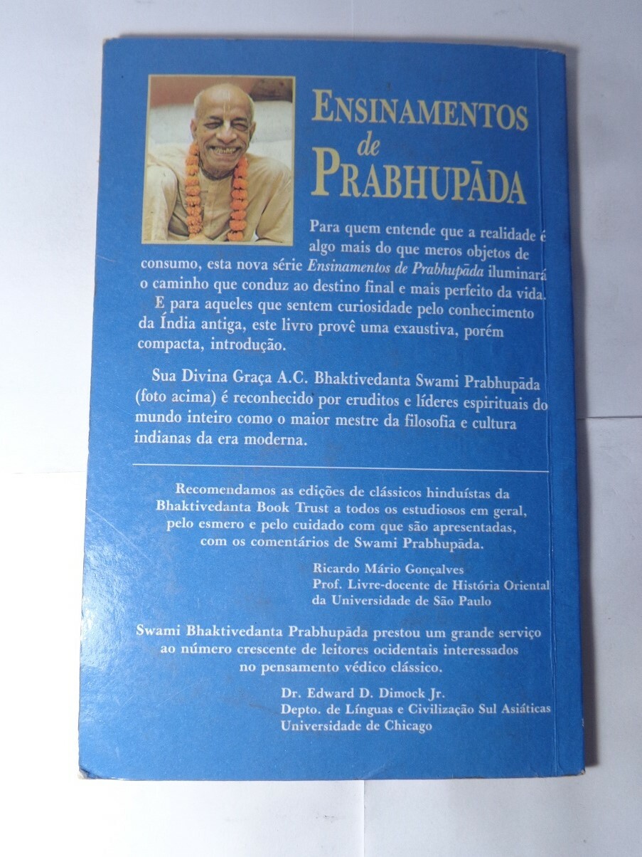Livro - Ensinamentos de Prabhupada - Yoga e Meditação