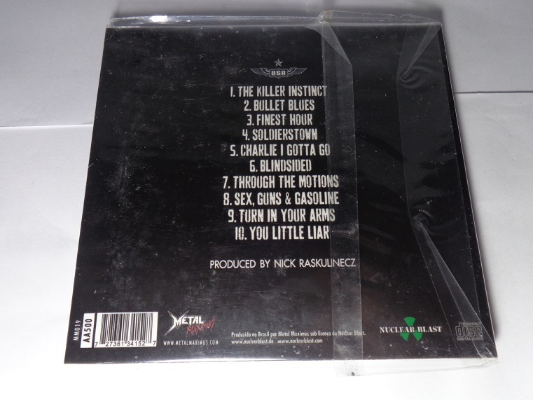 CD - Black Star Riders - the Killer Instinct (Lacrado/Paper Sleeve)