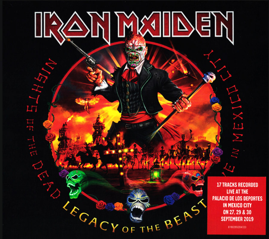 CD - Iron Maiden - Nights of the Dead Legacy of the Beast (Lacrado/Poster)