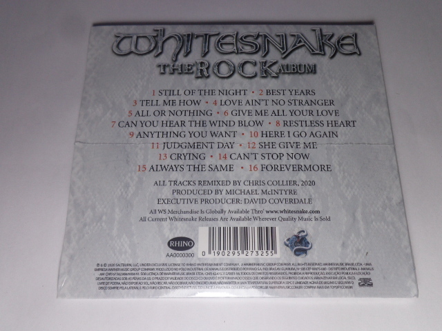 CD - Whitesnake - The Rock Album (Lacrado)