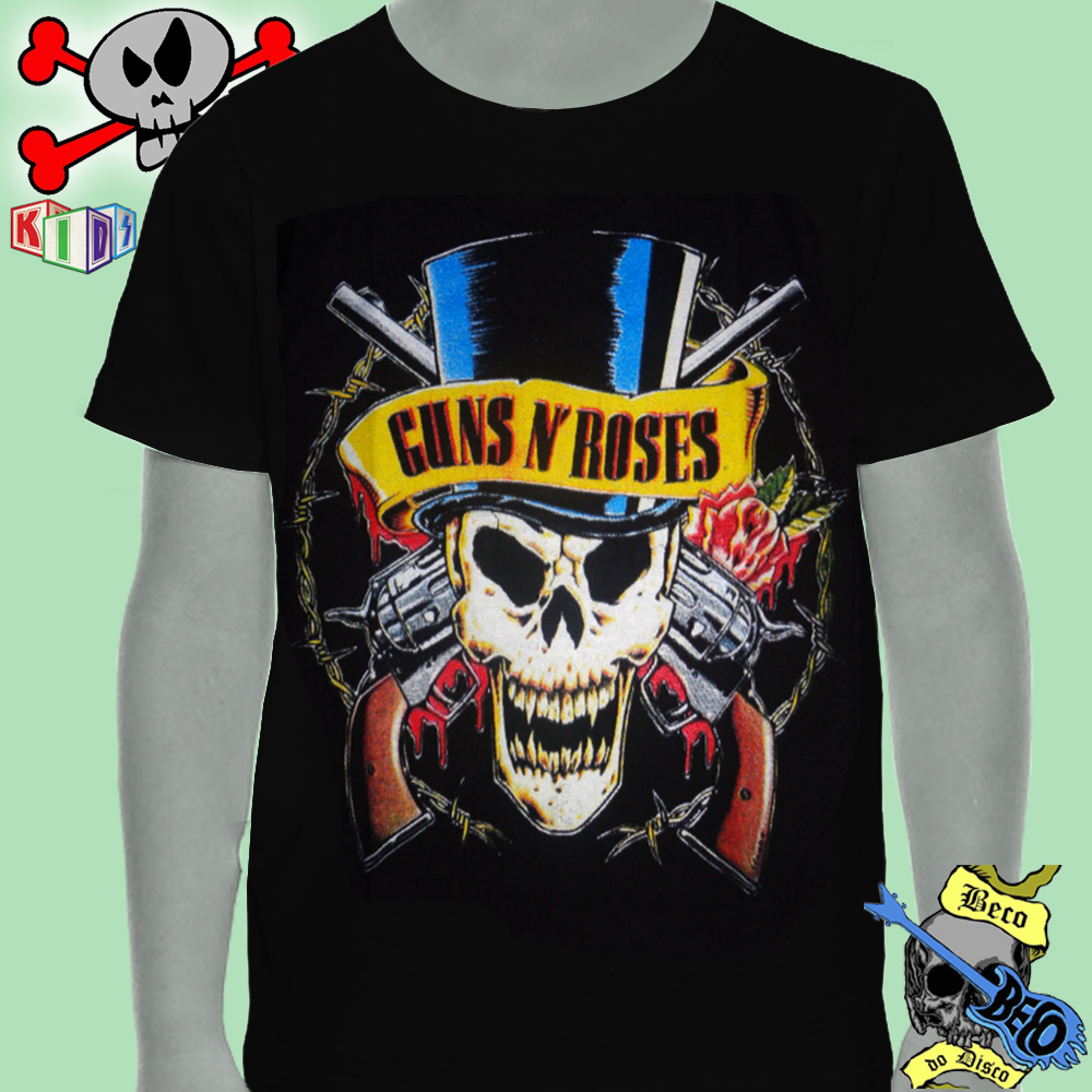 Camiseta - Guns and Roses - por020