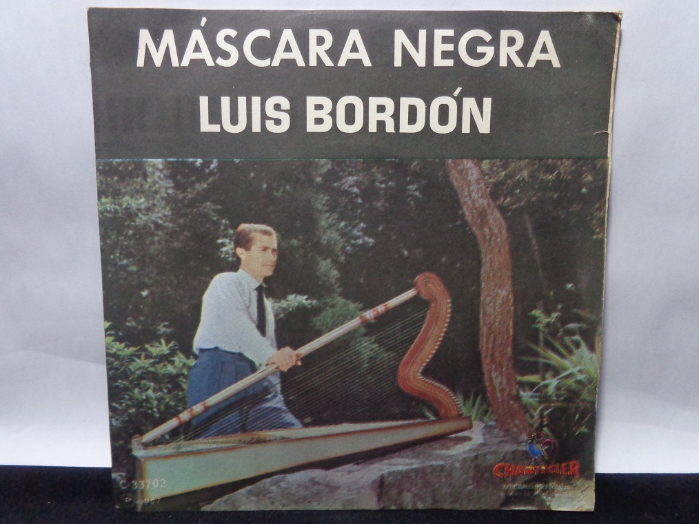 Vinil Compacto - Luis Bordón - Máscara Negra