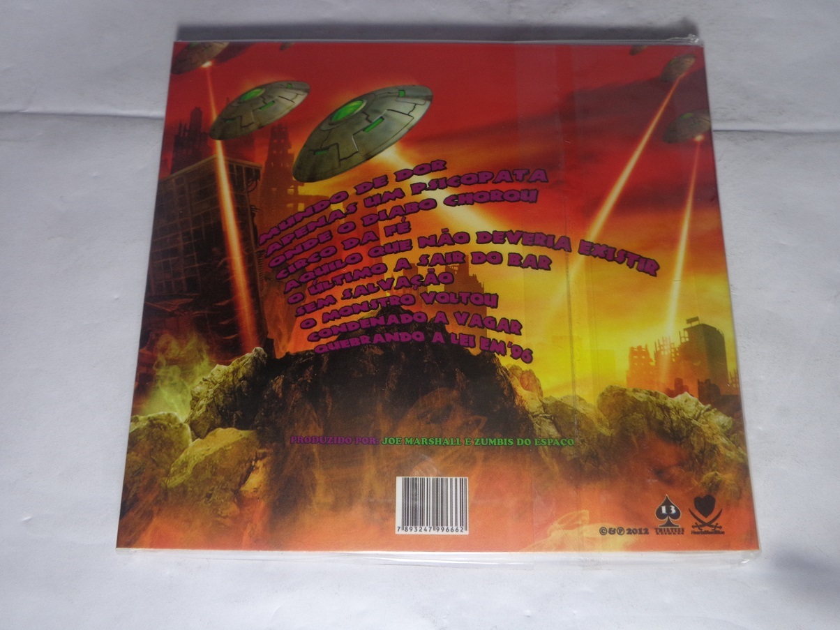 CD - Zumbis do Espaço - Nós Viemos em Paz (Digipack)