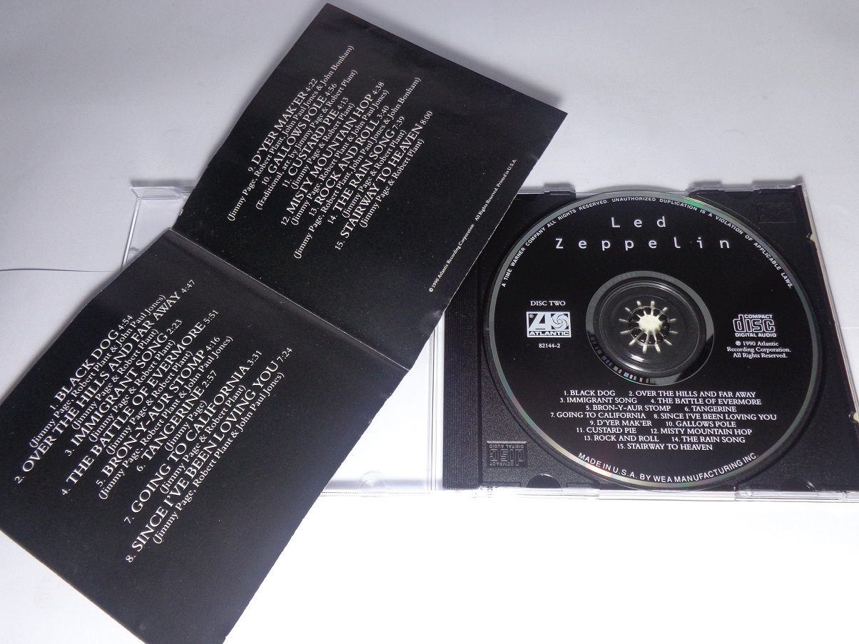 CD - Led Zeppelin - Disc one (USA)