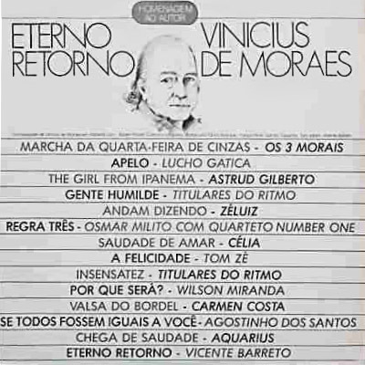 Vinil - Vinicius de Moraes - Eterno Retorno