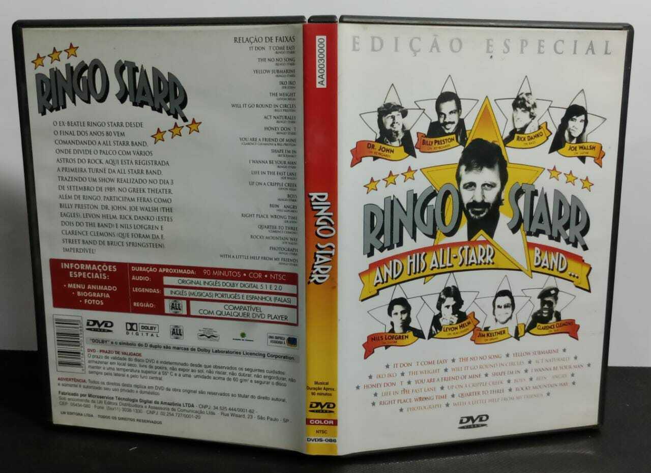 DVD -  Ringo Starr - And His All-Starr Band