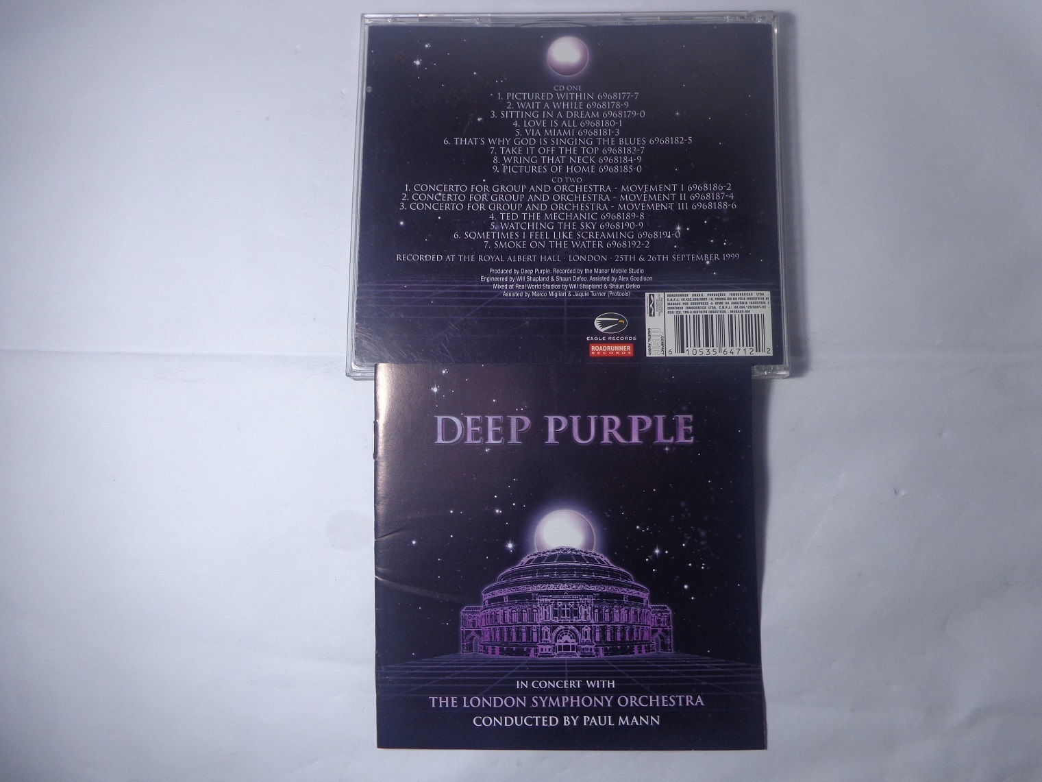 CD - Deep Purple - in Concert with the London Symphony Orchestra (Duplo)