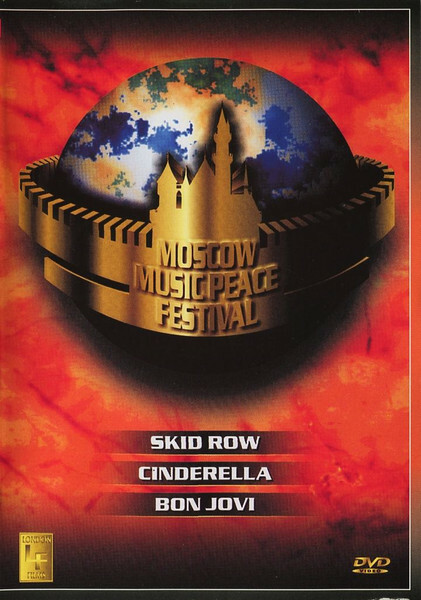 DVD - Bon Jovi, Skid Row and Cinderella - Moscow Music Peace Festival