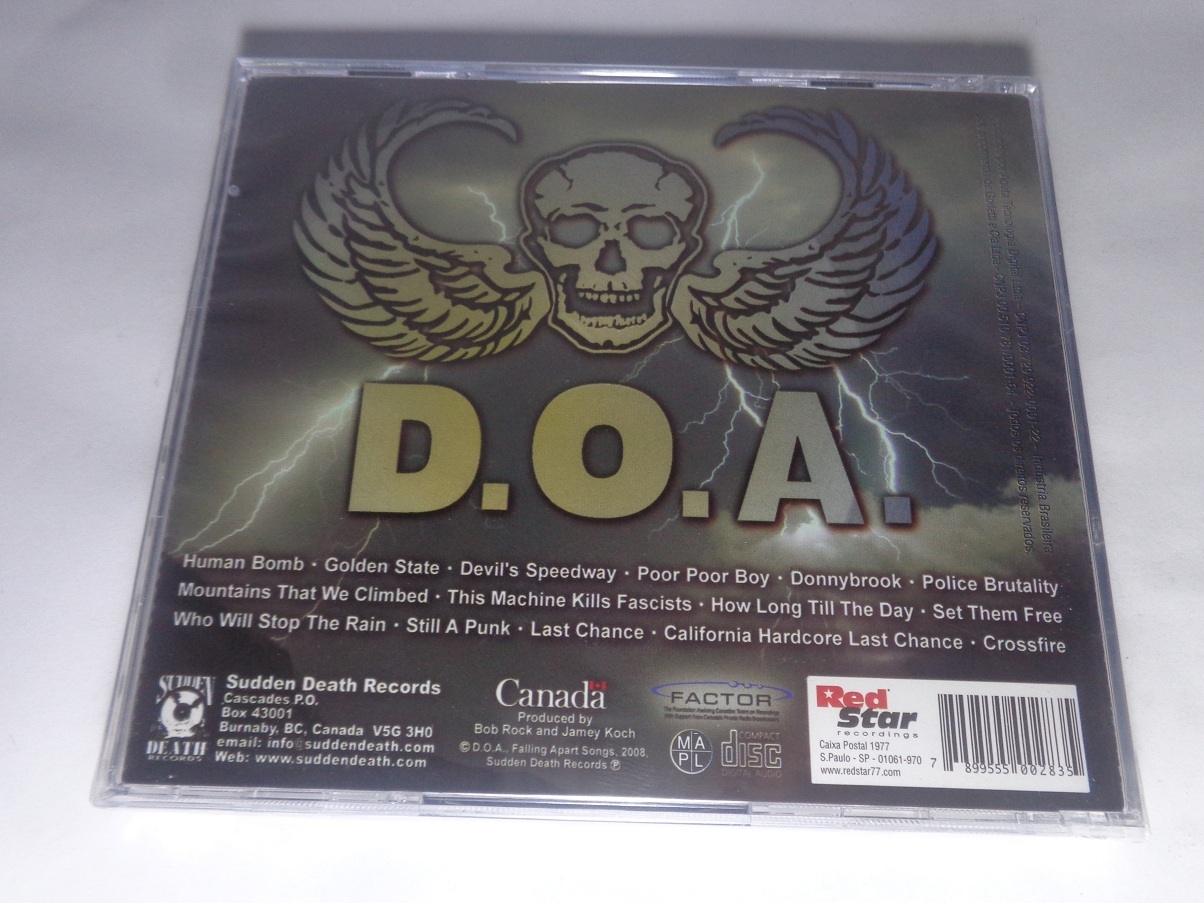 CD - DOA - Northern Avenger (lacrado)