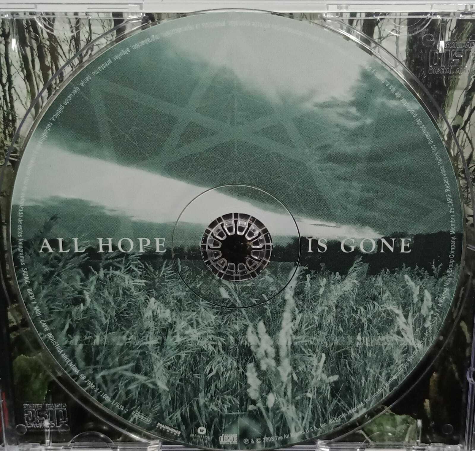 CD - Slipknot - All Hope is Gone