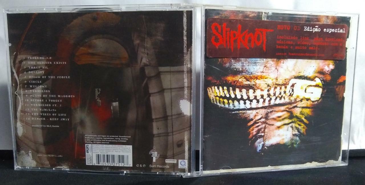 CD - Slipknot - Vol 3: The Subliminal Verses