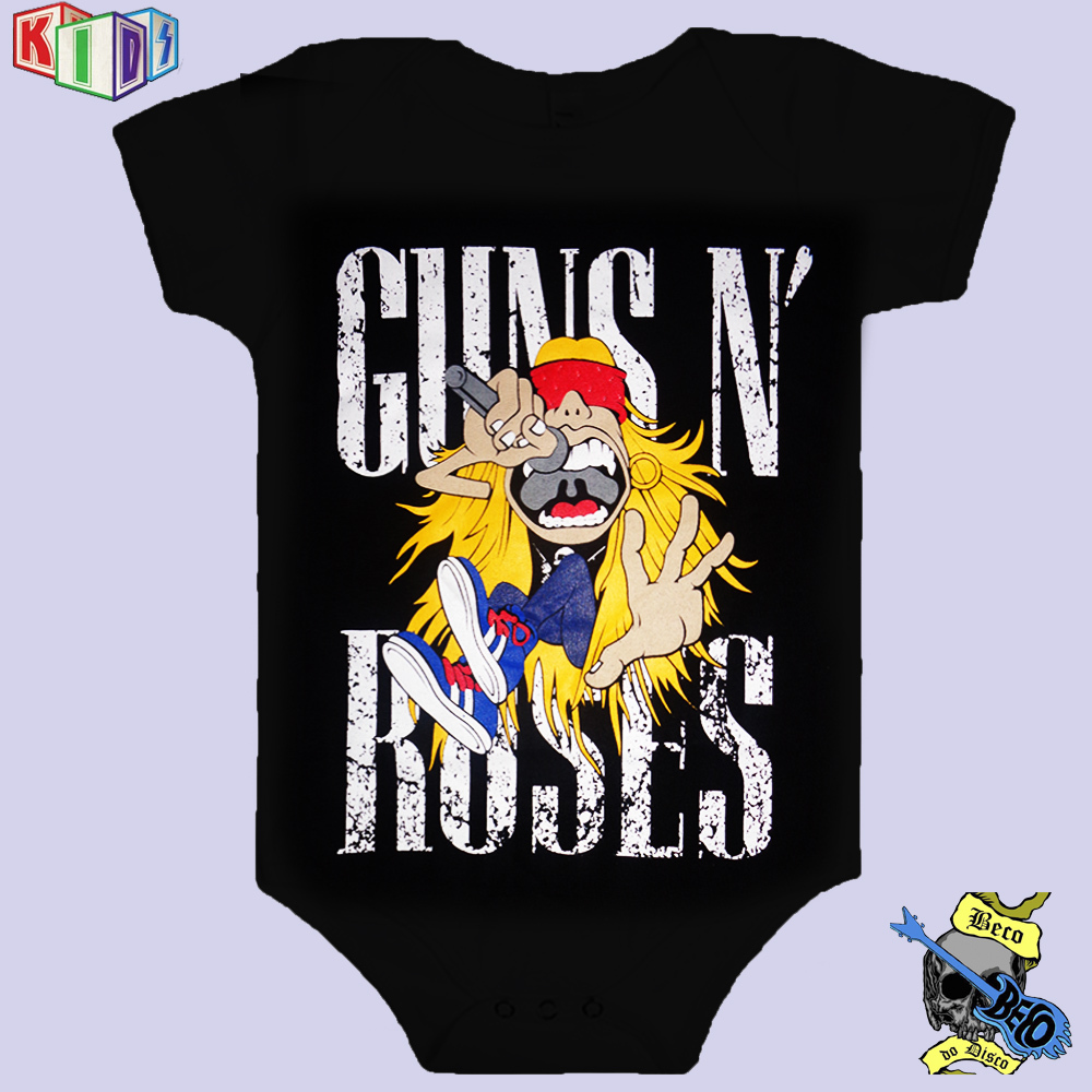 Body Infantil - Guns and Roses - bod016