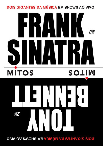 DVD - Frank Sinatra / Tony Bennett - Mitos (Duplo)