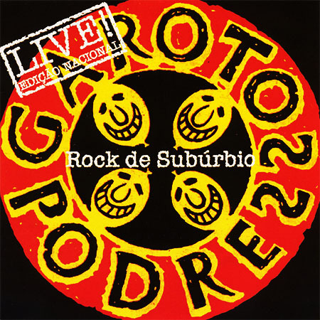 CD - Garotos Podres - Rock de Suburbio Live