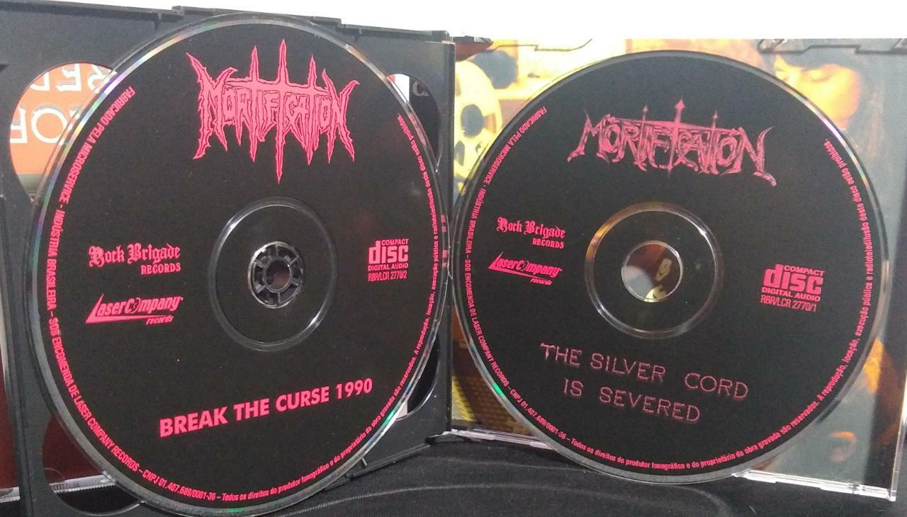 CD - Mortification - The Silver Cord is Severed / Break the Curse 1990 (Duplo)