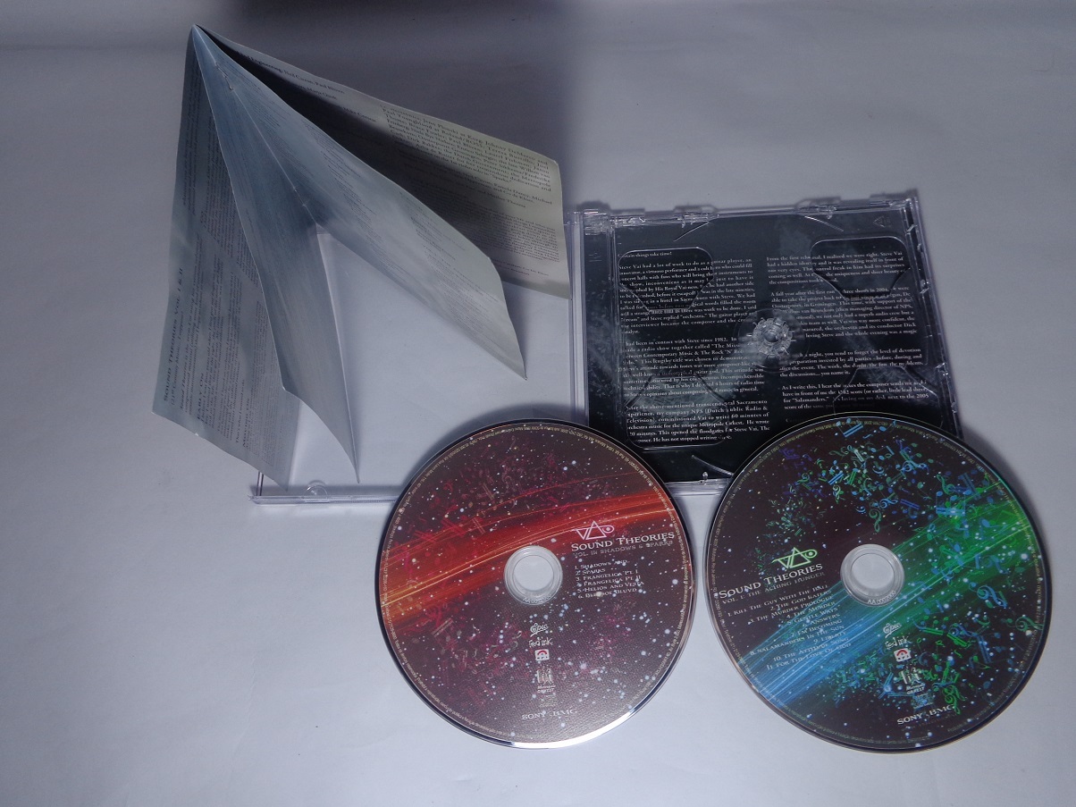 CD - Steve Vai - Sound Theories Vol 1 and 2 (Duplo)