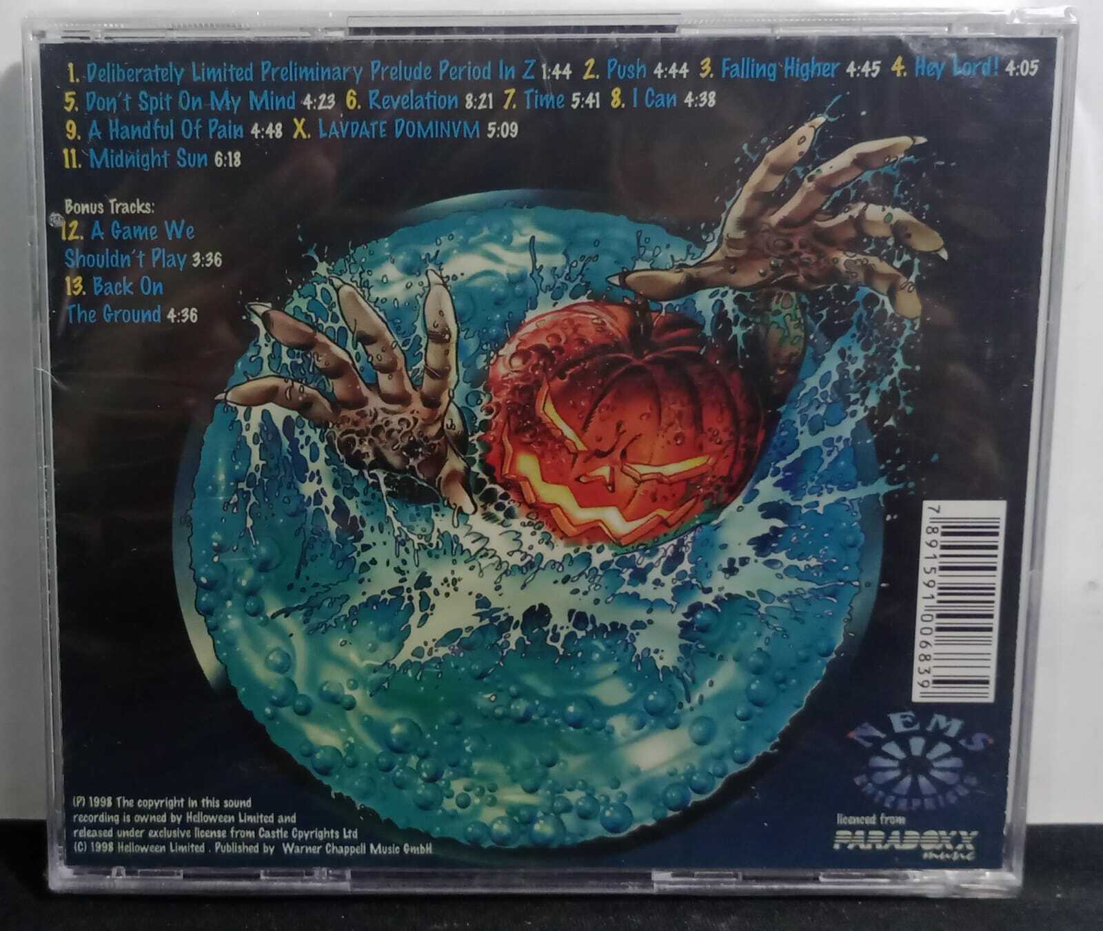 CD - Helloween - Better than Raw (Imp/Lacrado)