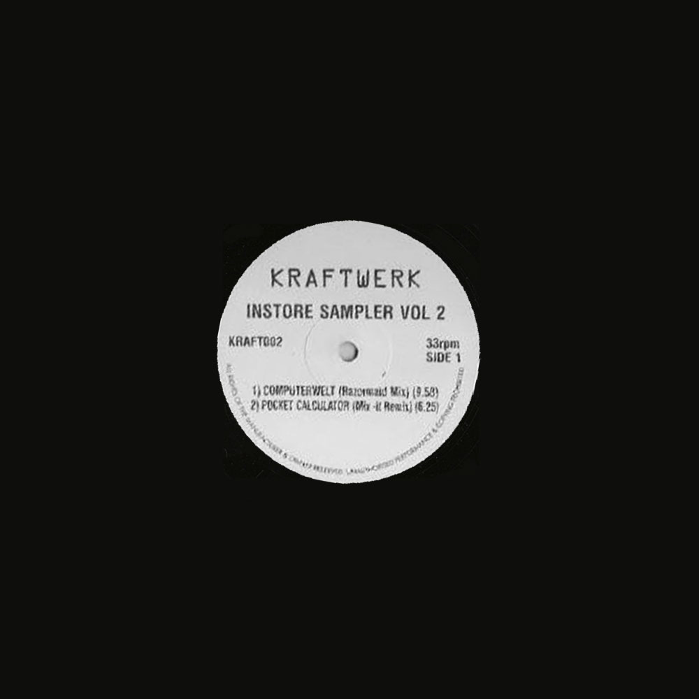 VINIL - Kraftwerk - Instore Sampler Vol 2 (UK)