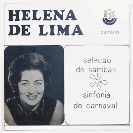Vinil Compacto - Helena De Lima &#8206;- Seleção De Sambas