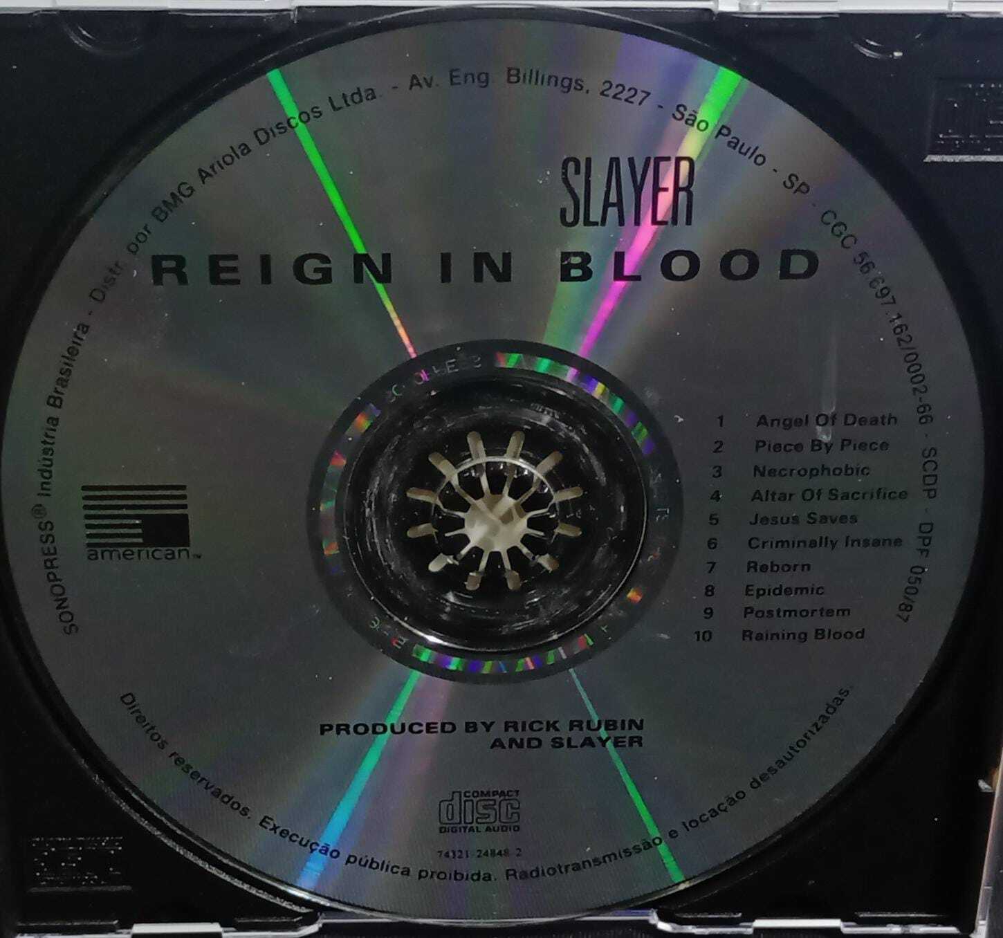 CD - Slayer - Reign In Blood