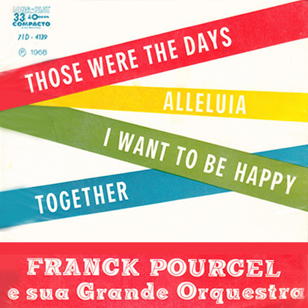 Vinil Compacto - Franck Pourcel e sua Grande Orquestra - Those Were The Days