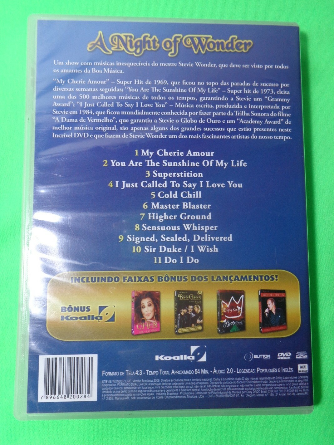 DVD - Stevie Wonder - Live