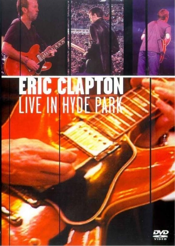 DVD - Eric Clapton - Live in Hyde Park
