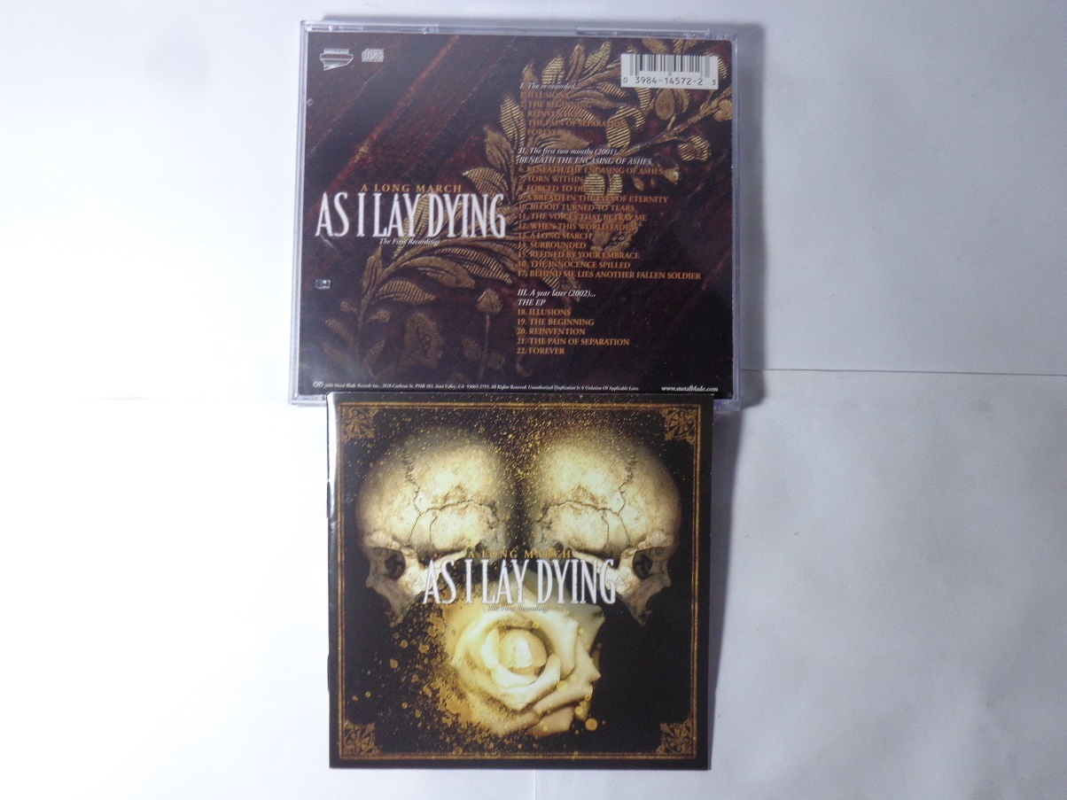 CD - As i Lay Dying - A Long March the First Recording (USA)