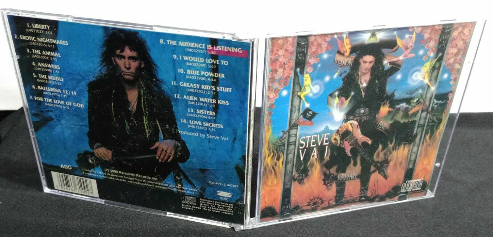 CD - Steve Vai - Passion and Warfare