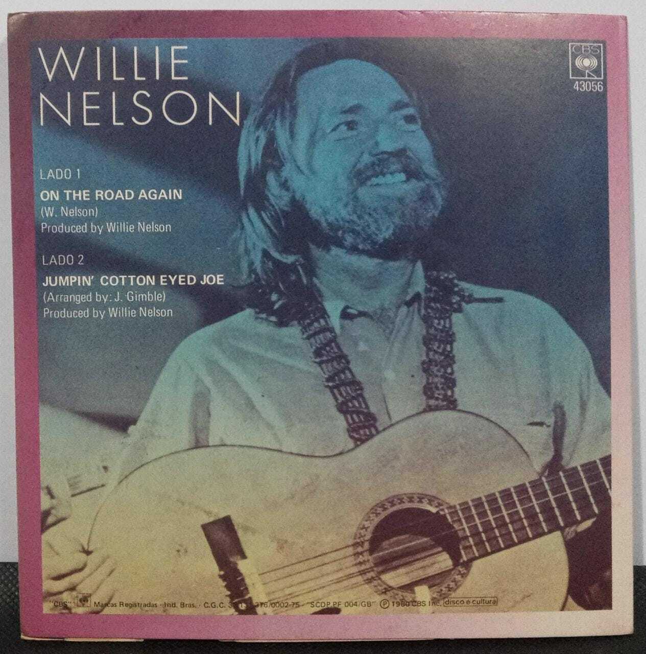 Vinil Compacto - Willie Nelson - On The Road Again