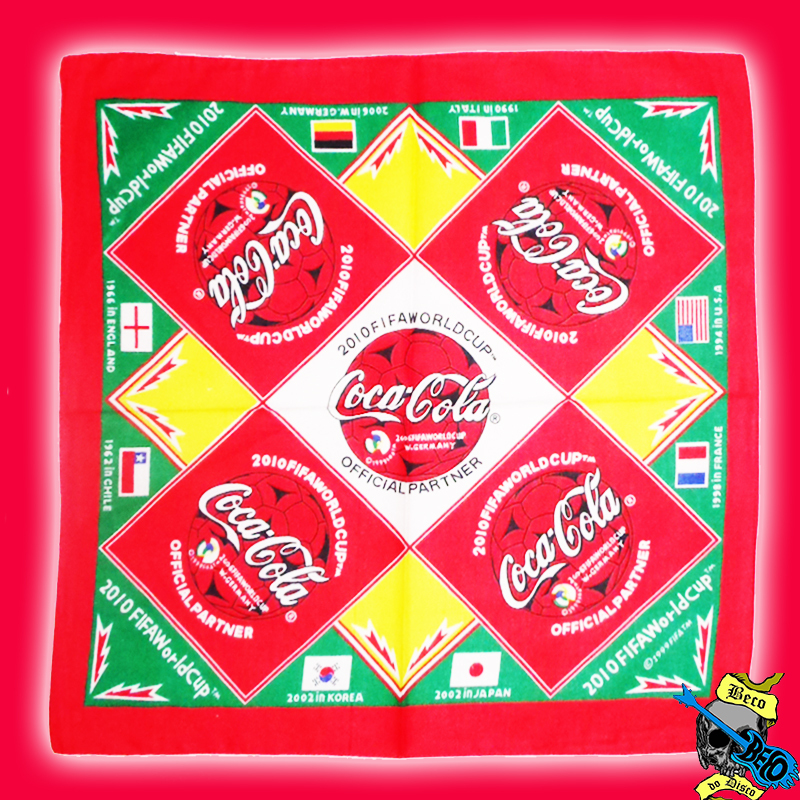 Lenço - Coca Cola World Cup - ba27