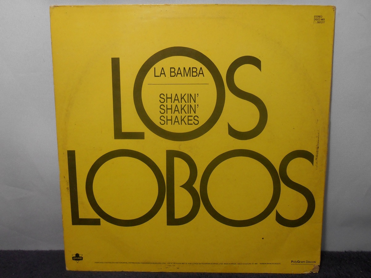 VINIL - Los Lobos - La Bamba / Shakin Shakin Shakin (disco mix)