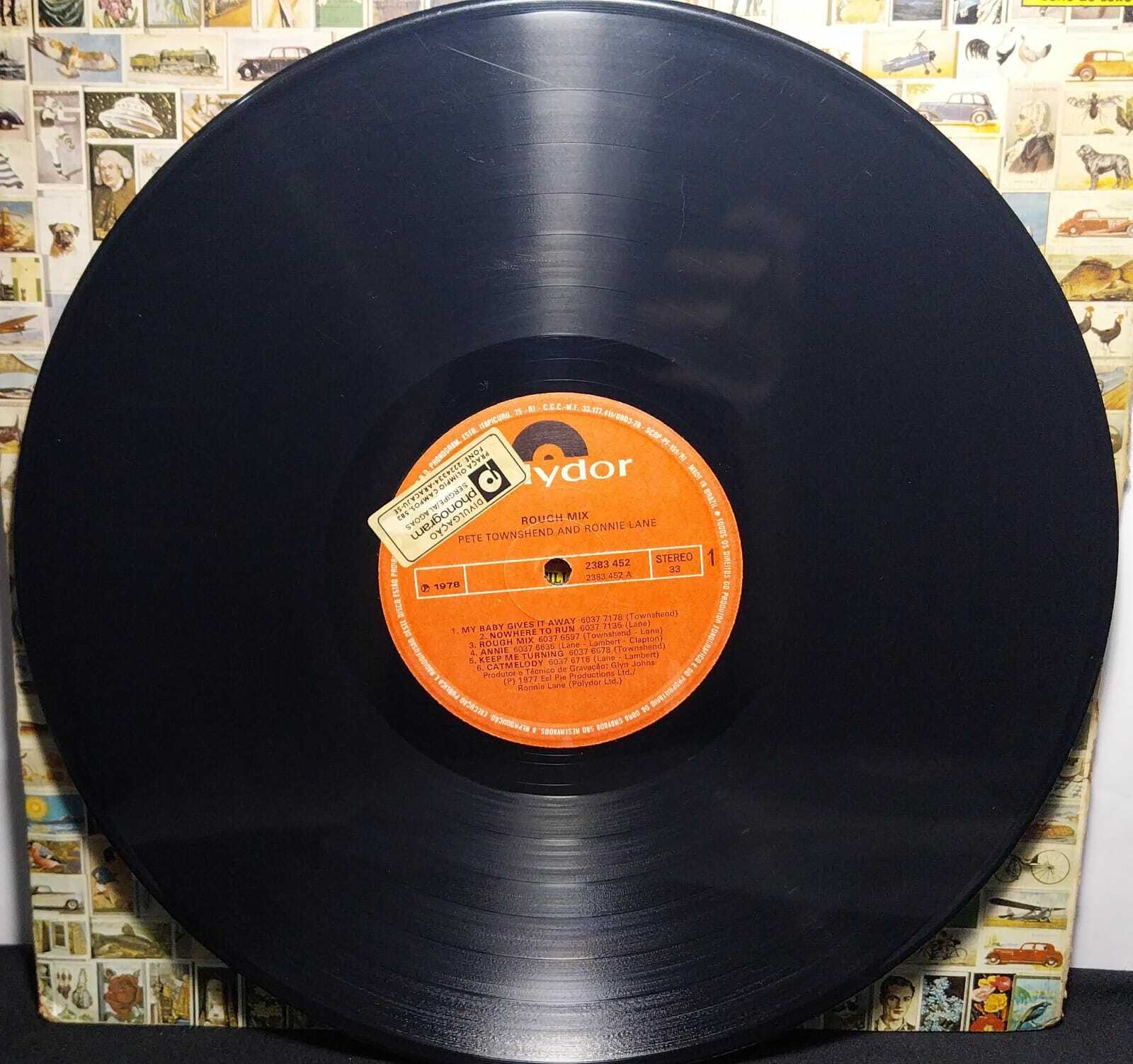 Vinil - Pete Townshend and Ronnie Lane - Rough Mix