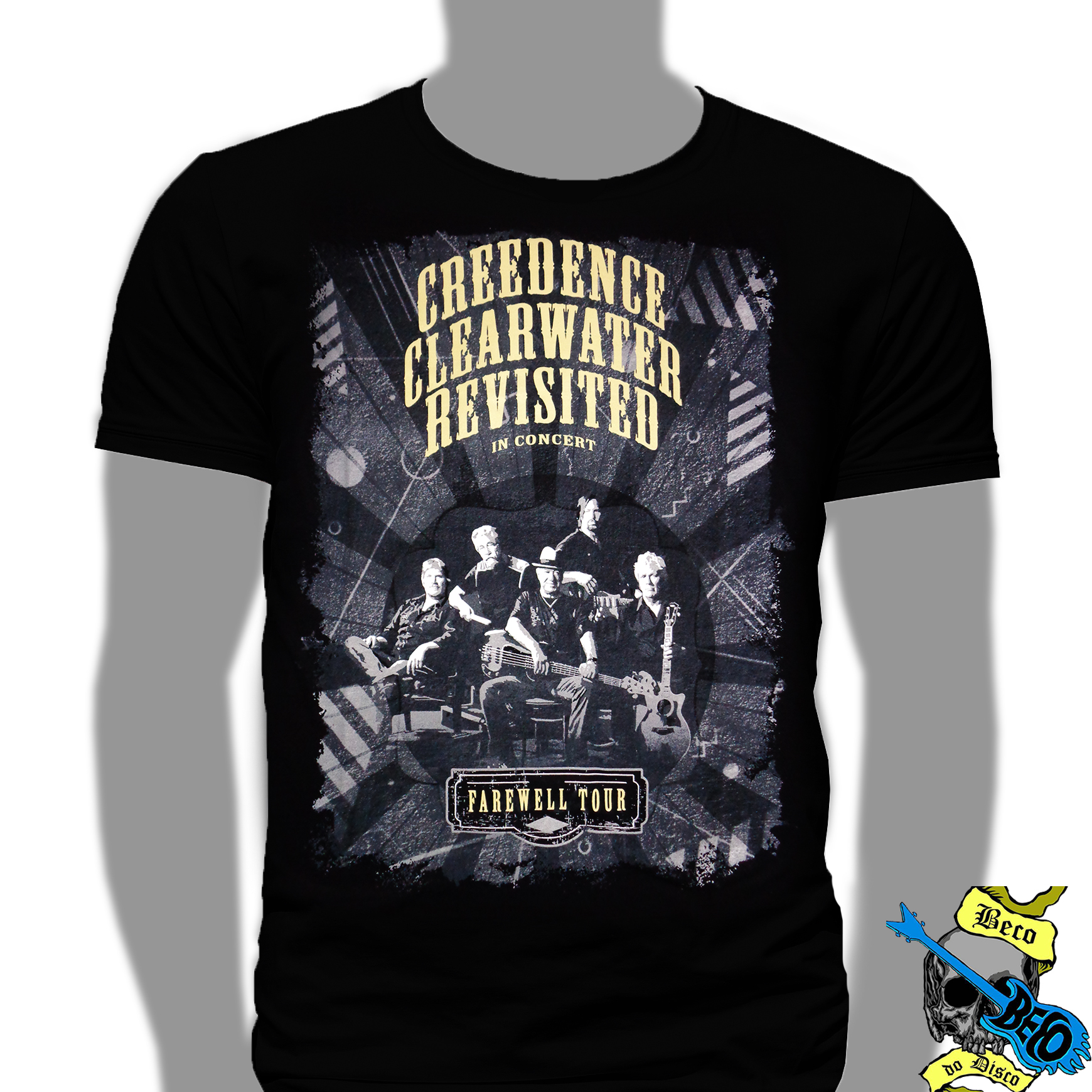 Camiseta - Creedence Clearwater Revisited - e1420