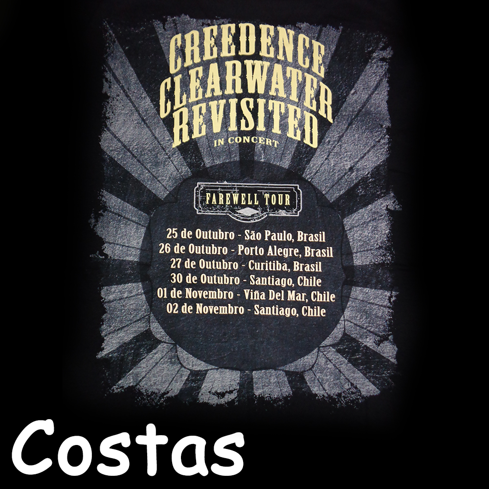 Camiseta - Creedence Clearwater Revisited - e1420